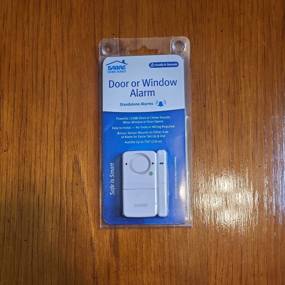 Sabre Home Series Security Wireless Door or Window Alarm 120 dB Siren New in Box - Picture 2 of 7